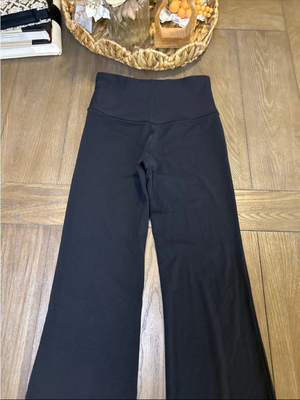 Athleta Black High-Waist Flare Leggings - Picture 8 of 9